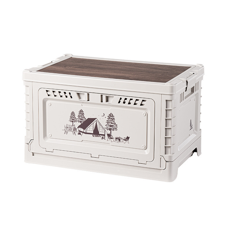 Складний контейнер Naturehike CNH22SN019 50 л світло-сірий для зберігання спорядження та їжі вантажопідйомність 30 кг