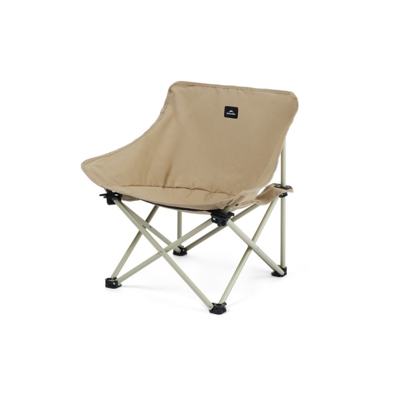 Складний стілець Naturehike Stellaluna T01 бежевий макс. навантаження 100 кг вага 2 кг розмір 42 х 42 х 61 см