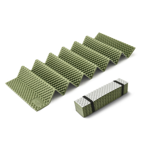Килимок IXPE Naturehike CNK2450WS044 алюмінієва плівка 195x60x1.8 см оливковий колір легкий 400 г