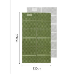 Складний килимок IXPE Naturehike CNK2450WS044 200x120x1.8 см оливково-зелений з алюмінієвою плівкою 770 г Складний килимок IXPE Naturehike CNK2450WS044 200x120x1.8 см оливково-зелений з алюмінієвою плівкою 770 г