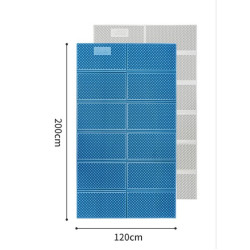 Килимок IXPE Naturehike CNK2450WS044 двосторонній 200x120x1.8 см синій алюмінієва плівка вага 770 г Килимок IXPE Naturehike CNK2450WS044 двосторонній 200x120x1.8 см синій алюмінієва плівка вага 770 г