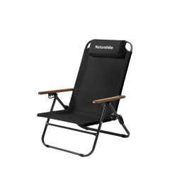 Складне крісло Naturehike CNK2550JJ012 чорне залізо 4 положення спинки вага 4 кг максимальне навантаження 110 кг Складне крісло Naturehike CNK2550JJ012 чорне залізо 4 положення спинки вага 4 кг максимальне навантаження 110 кг