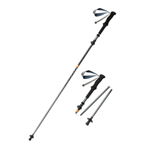 Трекінгова палка Naturehike CNK2450DS012 115-135 см синя вага 234 г 5 секцій з алюмінію та карбону