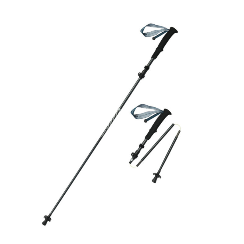 Трекінгова палка Naturehike CNK2450DS012 103-120 см легка 197 г 5 секцій синя для трекінгу і скандинавської ходьби