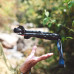 Трекінгова палка Naturehike CNK2450DS012 103-120 см легка 197 г 5 секцій синя для трекінгу і скандинавської ходьби