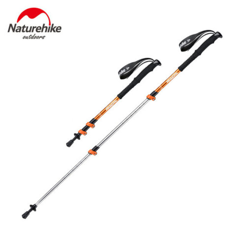 Трекінгова палка Naturehike Women 6061 AL NH17D001-Z 3-секційна 57-120 см алюміній золотистий вага 233 г