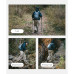 Трекінгова палка Naturehike CNK2550DS012 61-125 см синя легка вага 304 г телескопічна конструкція