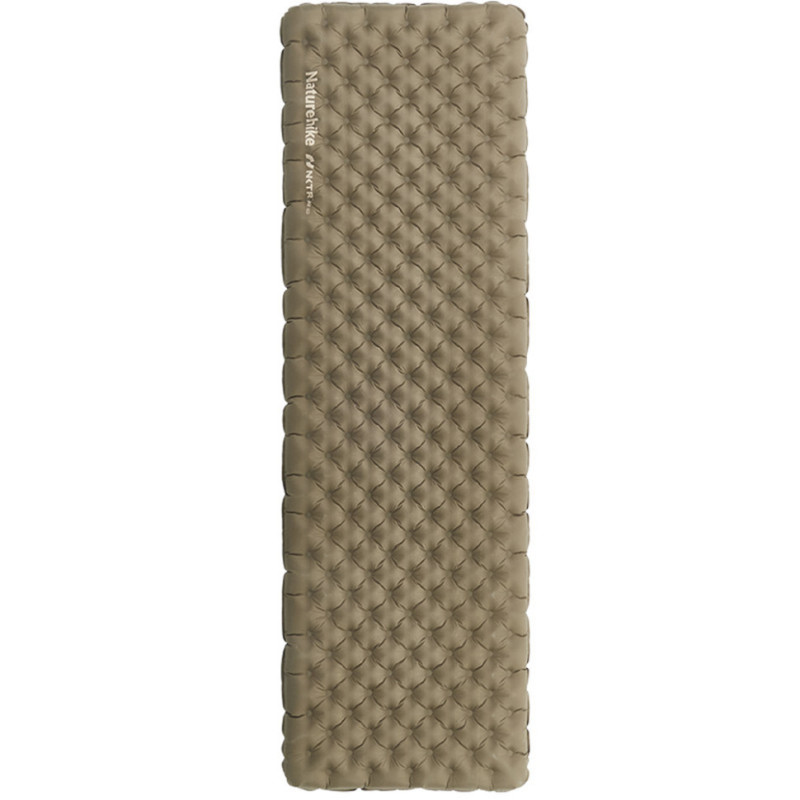 Надувний матрас UL Naturehike CNK2450WS012 196*64 коричневий вага 760 г R-Value 3.2 для кемпінгу і туризму
