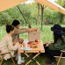 Туристичний холодильник Naturehike CNK2300BS011 13 л бежевий вага 1.8 кг ізоляція з 6 сторін антибактеріальне покриття