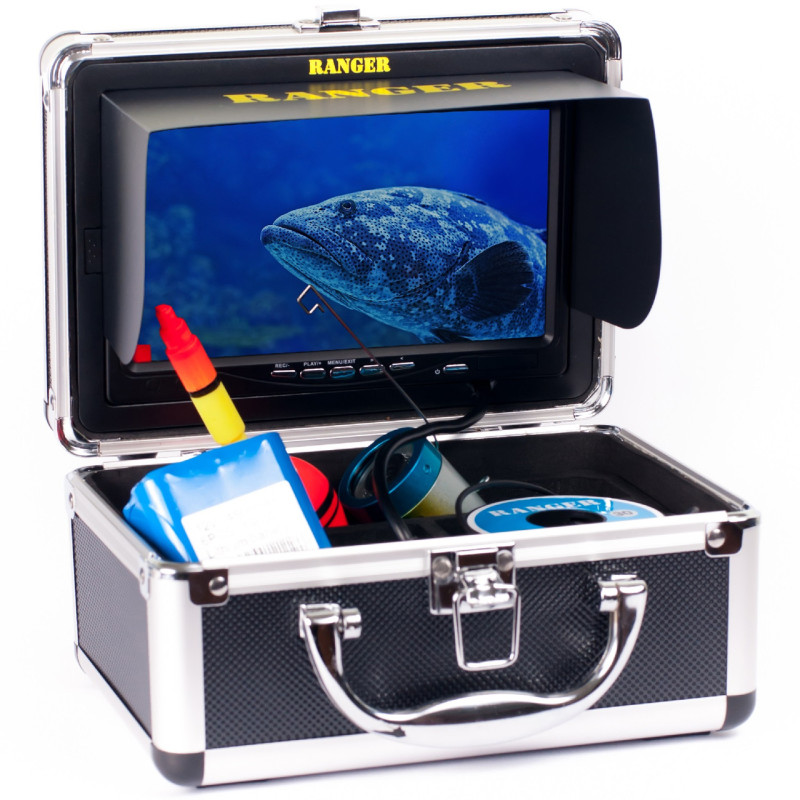 Відеокамера підводна Ranger Lux Case 30m кольоровий дисплей 7 дюймів акумулятор 4500 mAh робоча температура -20 до +60 °C
