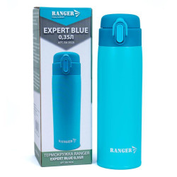 Термокружка Ranger Expert 0.35 L Blue нержавіюча сталь 316 вага 165 г компактна для подорожей Термокружка Ranger Expert 0.35 L Blue нержавіюча сталь 316 вага 165 г компактна для подорожей