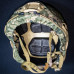 Кавер Kirasa для безвухого шолома піксель Арт.KI602 матеріал Cordura 1000d розмір S-M захист та маскування