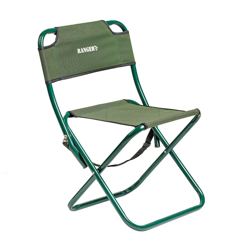 Стілець складаний Ranger Sula N темно-зелений вага 2.3 кг навантаження 120 кг висока спинка подвійна тканина Оксфорд 600D
