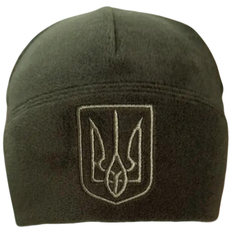 Шапка флісова Ranger RA89531 олива 58-61 см щільність 250 грм2 морозостійка анатомічний крій