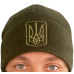 Шапка флісова Ranger RA89531 олива 58-61 см щільність 250 грм2 морозостійка анатомічний крій