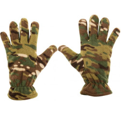 Перчатки флісові Ranger RA8942 мультикам 280 гм2 універсальний для спорту та активного відпочинку Перчатки флісові Ranger RA8942 мультикам 280 гм2 універсальний для спорту та активного відпочинку