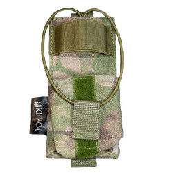Подсумок под рацию Kirasa мультикам Cordura 900D 15х6.5х5 см совместимость с MOLLE системи Подсумок под рацию Kirasa мультикам Cordura 900D 15х6.5х5 см совместимость с MOLLE системи