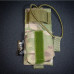 Подсумок под рацию Kirasa мультикам Cordura 900D 15х6.5х5 см совместимость с MOLLE системи
