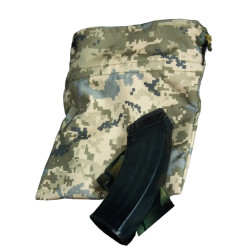 Сумка Kirasa піксель Cordura 1000 для скидання магазинів 27х29 см водонепроникна легка 200 г