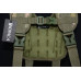Розвантажувальна система РПС-1 Kirasa піксель Cordura 1000d розмір L система MOLLE жорсткий пояс