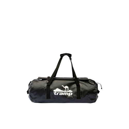 Гермосумка TRAMP PVC black 40 л UTRA-204 водонепроникна прочная с регулируемими ручками и стильним дизайном