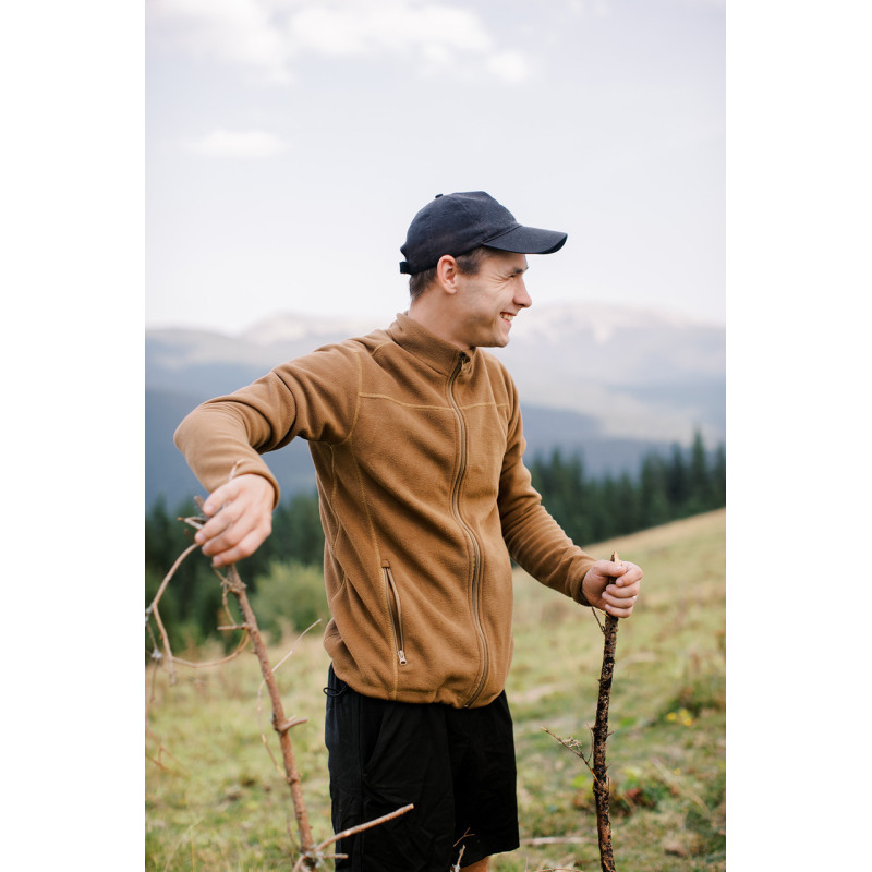 Кофта флісова Tribe Fleece Jacket T-KJ-0011 sand 54 легкий дихаючий матеріал теплоізоляція