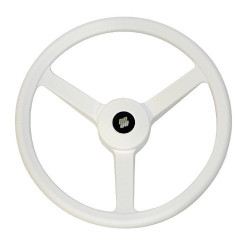 Руль судновий Ultraflex V32W 335 мм термопластик білий стандартний конус 3/4″ ABYC P22 EN 28848 Руль судновий Ultraflex V32W 335 мм термопластик білий стандартний конус 3/4″ ABYC P22 EN 28848