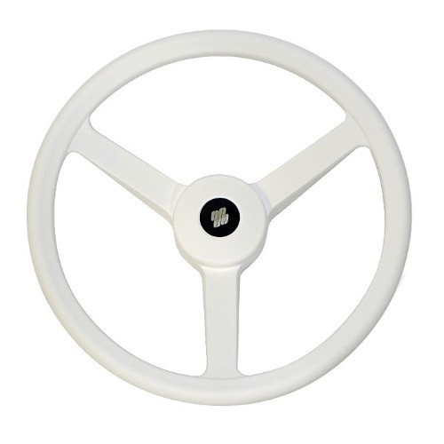 Руль судновий Ultraflex V32W 335 мм термопластик білий стандартний конус 3/4″ ABYC P22 EN 28848