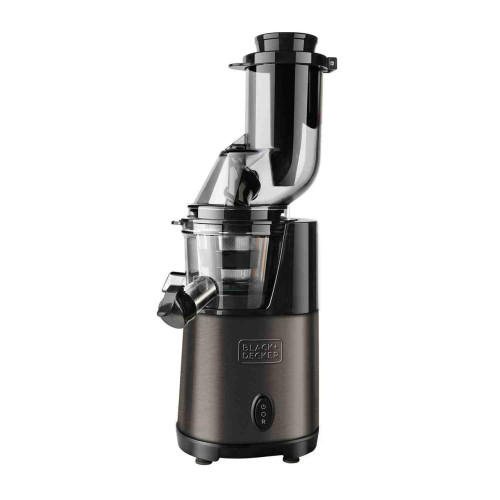 Соковитискач BLACK+DECKER BXJE200E 200 Вт для твердих овочів і фруктів 1 режим об'єм кувшина 0.7 л 0.8 л м’якоті