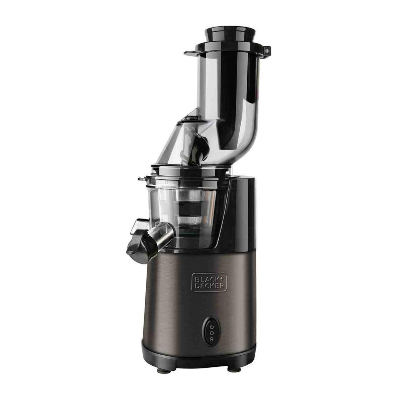 Соковитискач BLACK+DECKER BXJE200E 200 Вт для твердих овочів і фруктів 1 режим об'єм кувшина 0.7 л 0.8 л м’якоті