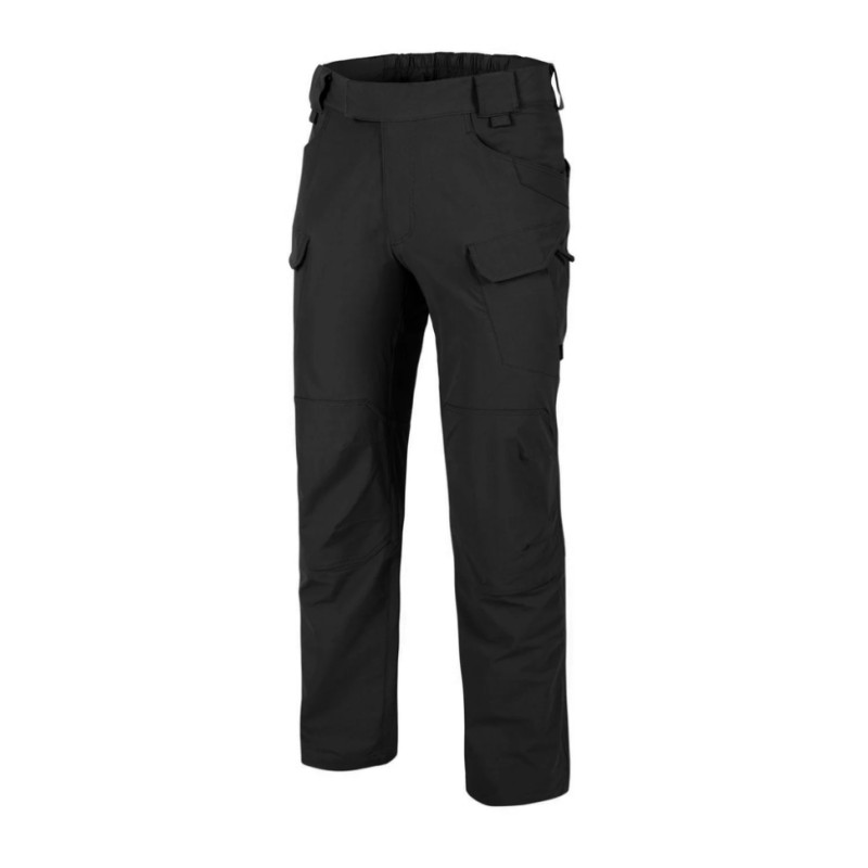 Штани тактичні Helikon-Tex OTP XL VersaStretch чорні 10 кишень вага 497 г для активного відпочинку