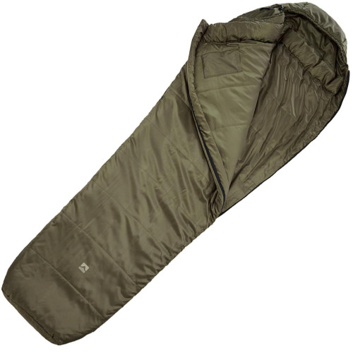 Спальний мішок Wechsel Wildfire 10° L TL Mud Green лівий капюшон вага 660 г розміри 220x78x53 см для літніх походів