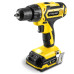 Дриль-шурупокрут Trotec PSCS 11-20V Li-Ion 20V 2.0 А·год 35 Нм двошвидкісна коробка передач кейс