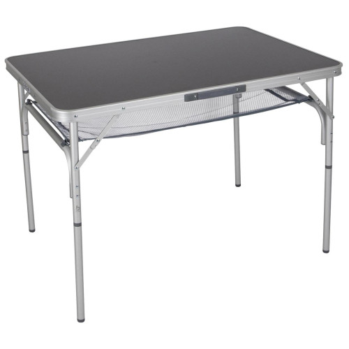 Стіл Bo-Camp 100x70 cm Grey максимальне навантаження 25 кг регульована висота ніжок 36/70 см