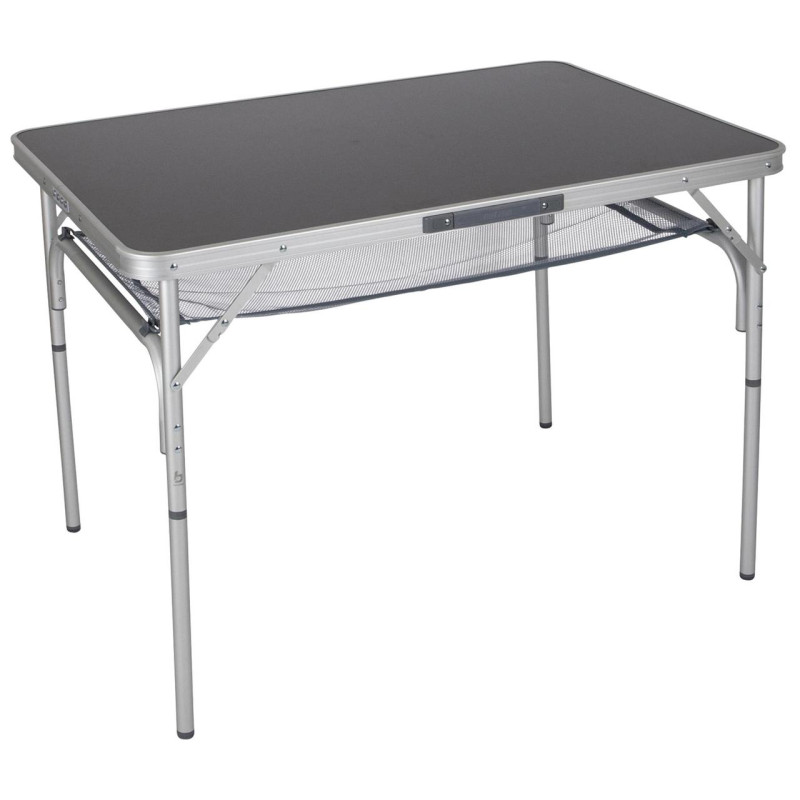 Стіл Bo-Camp 100x70 cm Grey максимальне навантаження 25 кг регульована висота ніжок 36/70 см