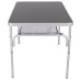 Стіл Bo-Camp 100x70 cm Grey максимальне навантаження 25 кг регульована висота ніжок 36/70 см