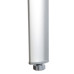 Стіл Bo-Camp Case Model Oval 120x80 cm Grey регульована висота 36/70 см максимальне навантаження 30 кг