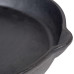 Сковорода Bo-Camp Frying pan Dutch Oven 24 см чавун чорний об'єм 2.2 л попереднє гартування