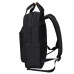 Рюкзак міський Semi Line 21 Black (L2005-8) об'єм 21 л матеріал 600D Polyester PVC анатомічні шлейки 5 відділень