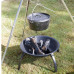 Казан Bo-Camp Dutch Oven Cast Iron 31 см чавунний 7.1 л чорний для кемпінгу з кришкою