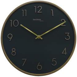 Годинник настінний Technoline WT2430 Dark Green діаметр 280 мм кварцовий механізм безшумний дерев'яний корпус Годинник настінний Technoline WT2430 Dark Green діаметр 280 мм кварцовий механізм безшумний дерев'яний корпус