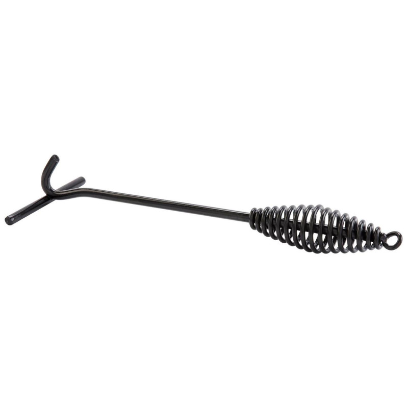 Підйомник кришки Groenberg Knopp Handle Black 300х100х40мм сталь термозахист ергономічне руків'я
