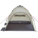 Намет Uquip Buzzy UV 50+ Sand/Grey швидкозбірний для 2 людей 215x150x115 см з піщаними кишенями і відтяжками