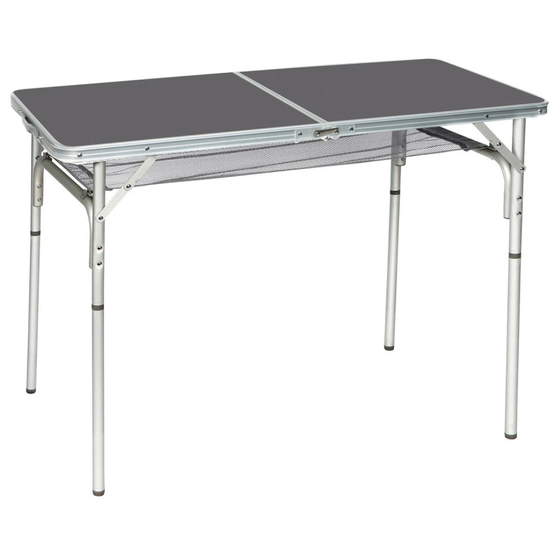 Стіл Bo-Camp Case Model 120x60 cm Grey максимальне навантаження 20 кг регульовані ніжки висота 36/70 см