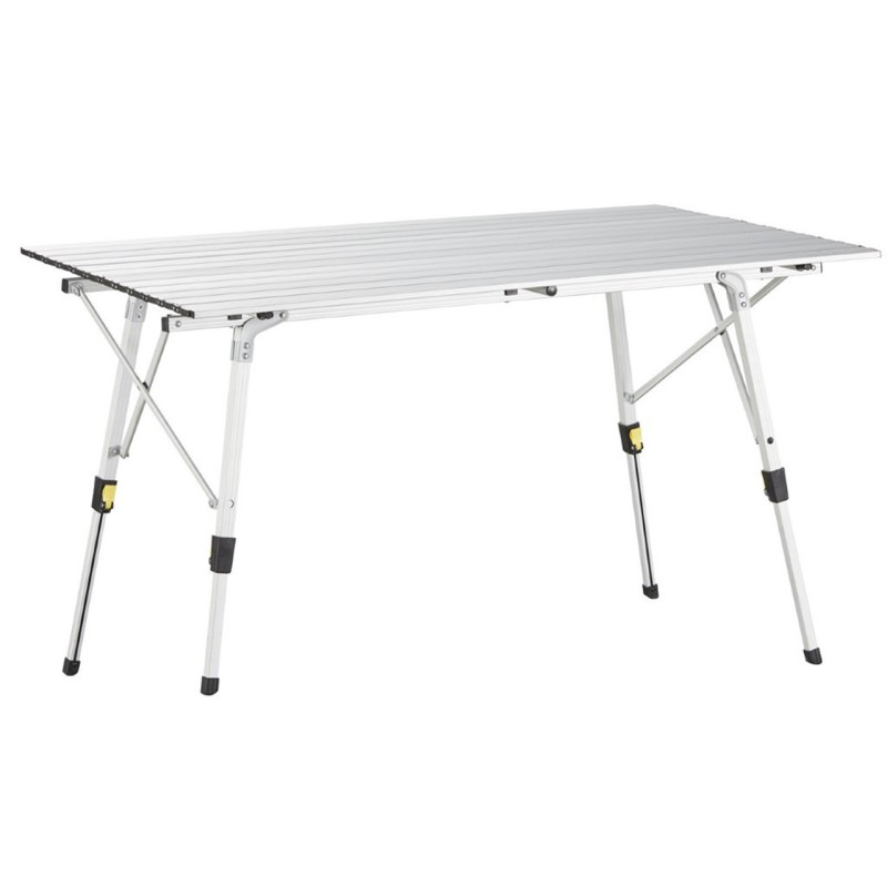 Стіл Uquip Variety L Grey 46-70 см алюмінієва стільниця максимальне навантаження 30 кг для кемпінгу