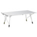 Стіл Uquip Variety L Grey 46-70 см алюмінієва стільниця максимальне навантаження 30 кг для кемпінгу