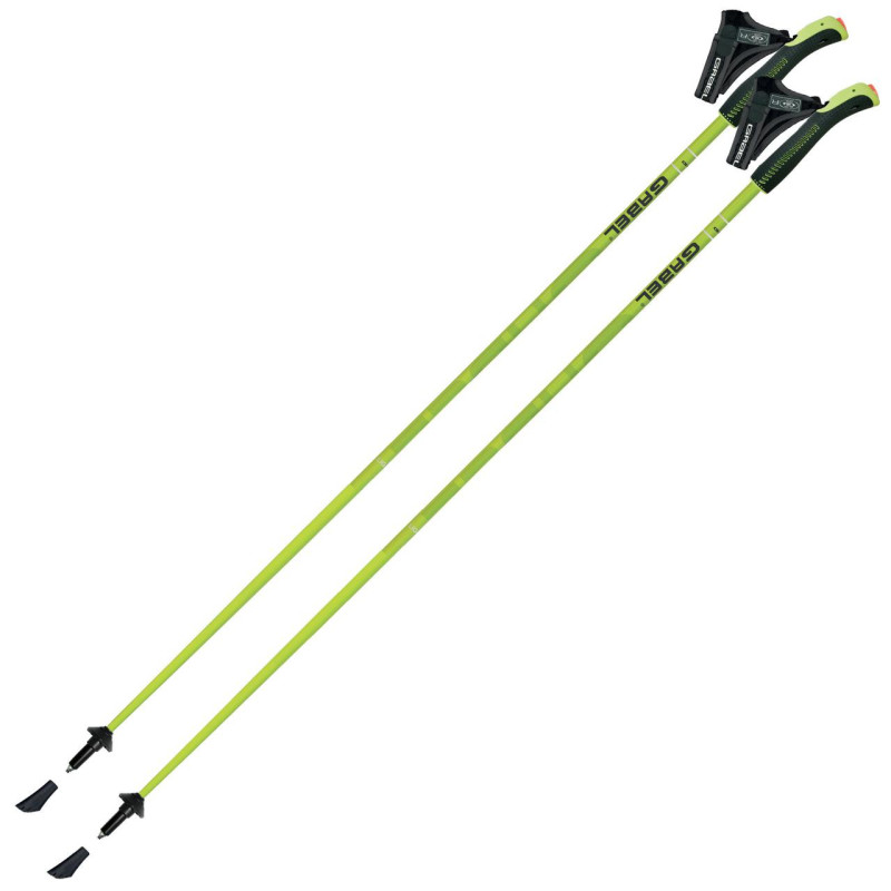 Палиці для скандинавської ходьби Gabel Light NCS 115 фіксованої довжини 115 см алюмінієві легкі 190 г