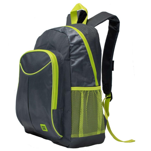 Рюкзак городской Semi Line 20 Graphite/Lemon (J4916-4) об'єм 20 л водостійкий матеріал 600D Polyester