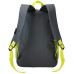 Рюкзак городской Semi Line 20 Graphite/Lemon (J4916-4) об'єм 20 л водостійкий матеріал 600D Polyester