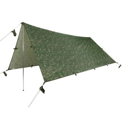 Тент Wechsel Tarp Elements TL Camo 16 пікселів кріплення водонепроникність 5000 мм розмір 290x290 см Тент Wechsel Tarp Elements TL Camo 16 пікселів кріплення водонепроникність 5000 мм розмір 290x290 см